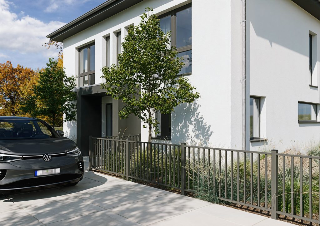 Aluminium Vorgartenzaun EUTIN 2026